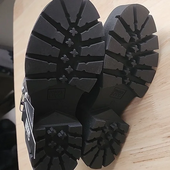 Madden NYC Faux Leather Buckle Combat Boots - Picture 7 of 13